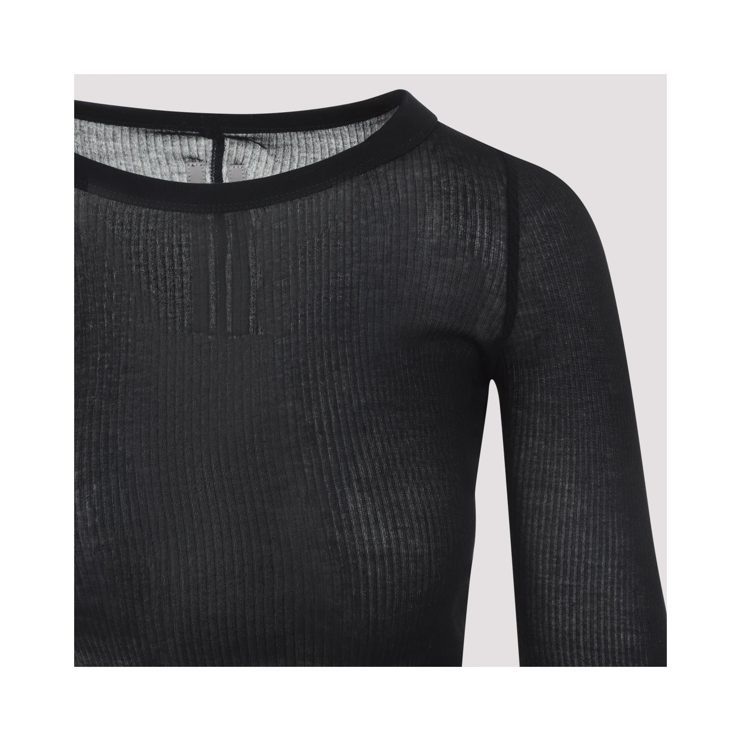 Rick Owens LS Crop Top