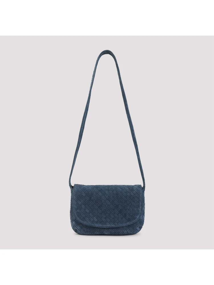 Bottega Veneta Suede Messenger Bag