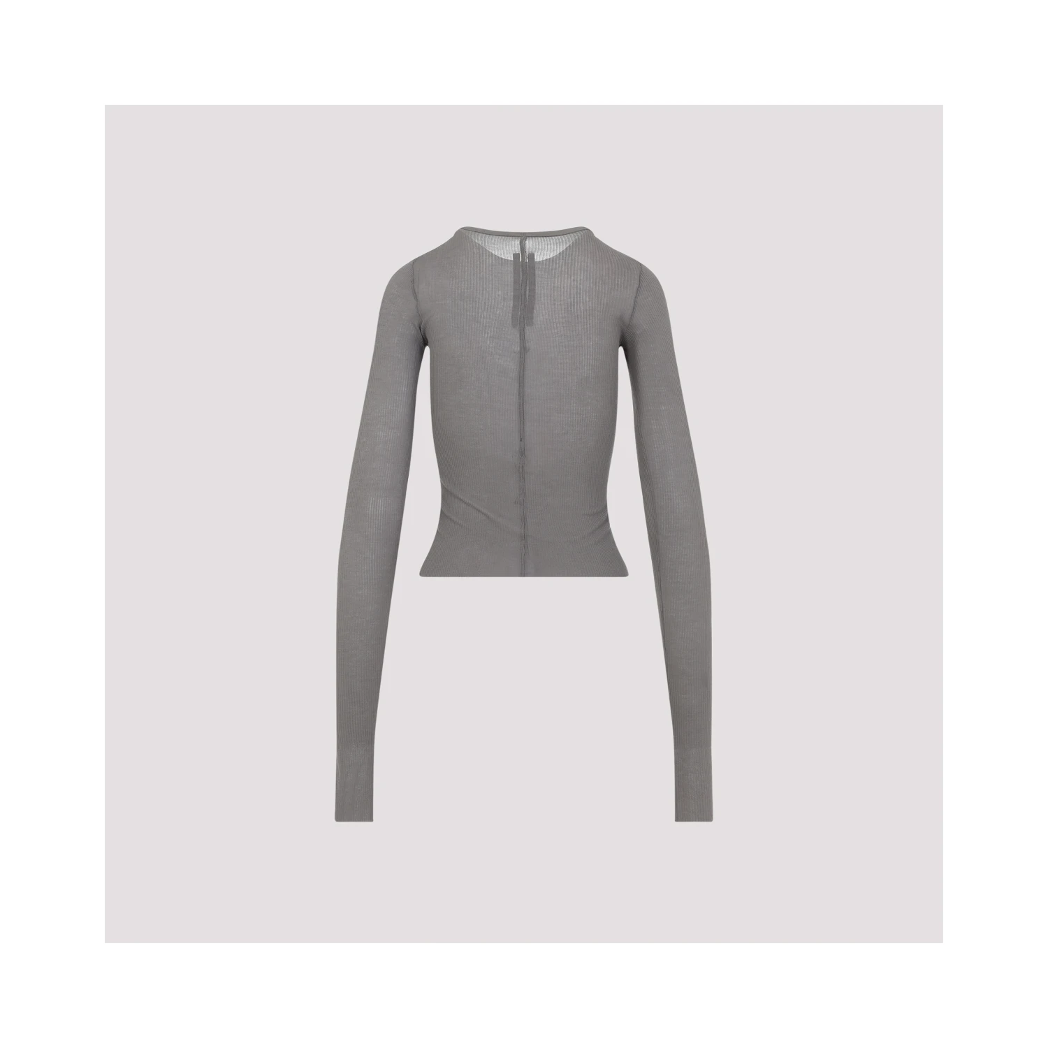 Rick Owens Cropped Rib LS T-shirt