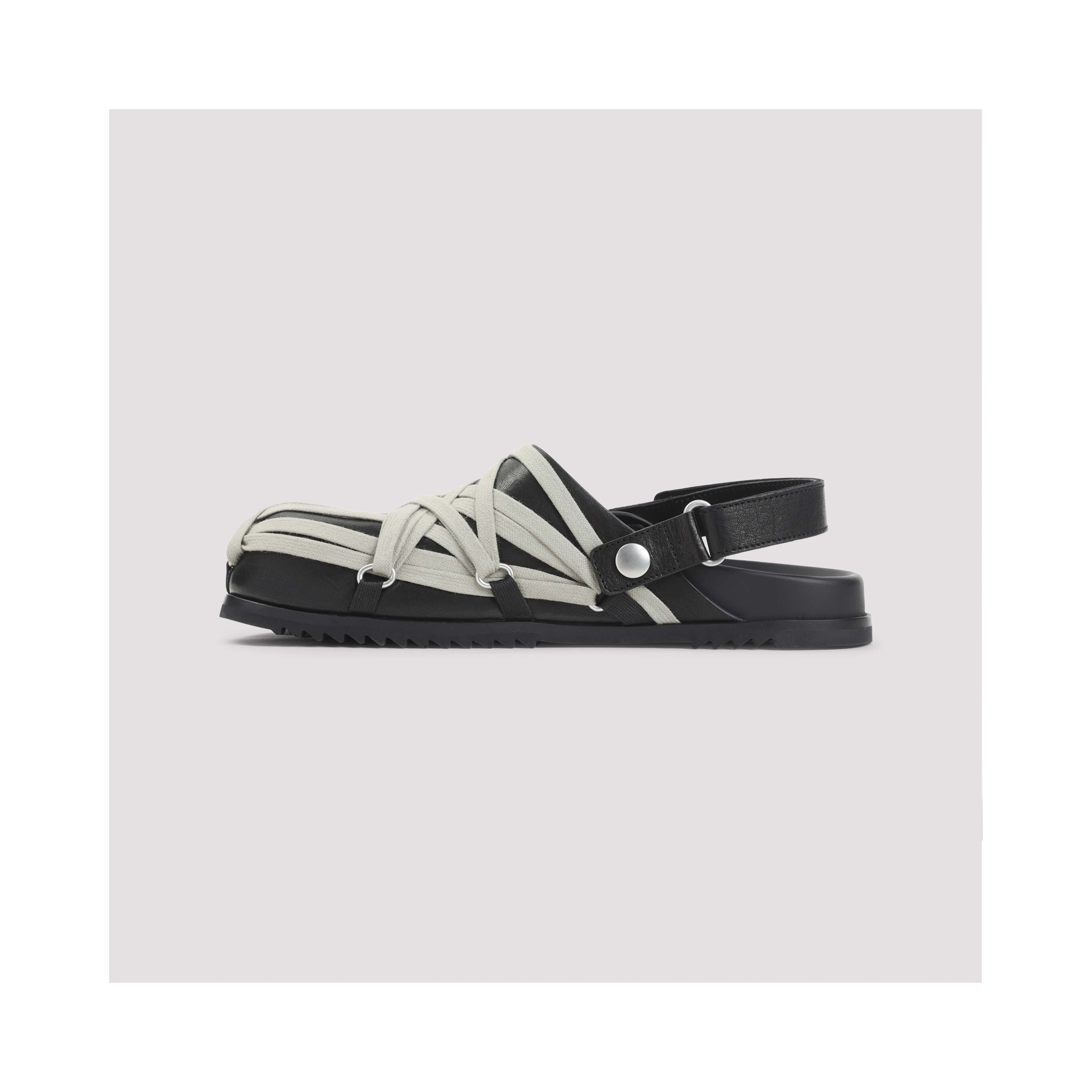 Rick Owens Megalace Granola Mules