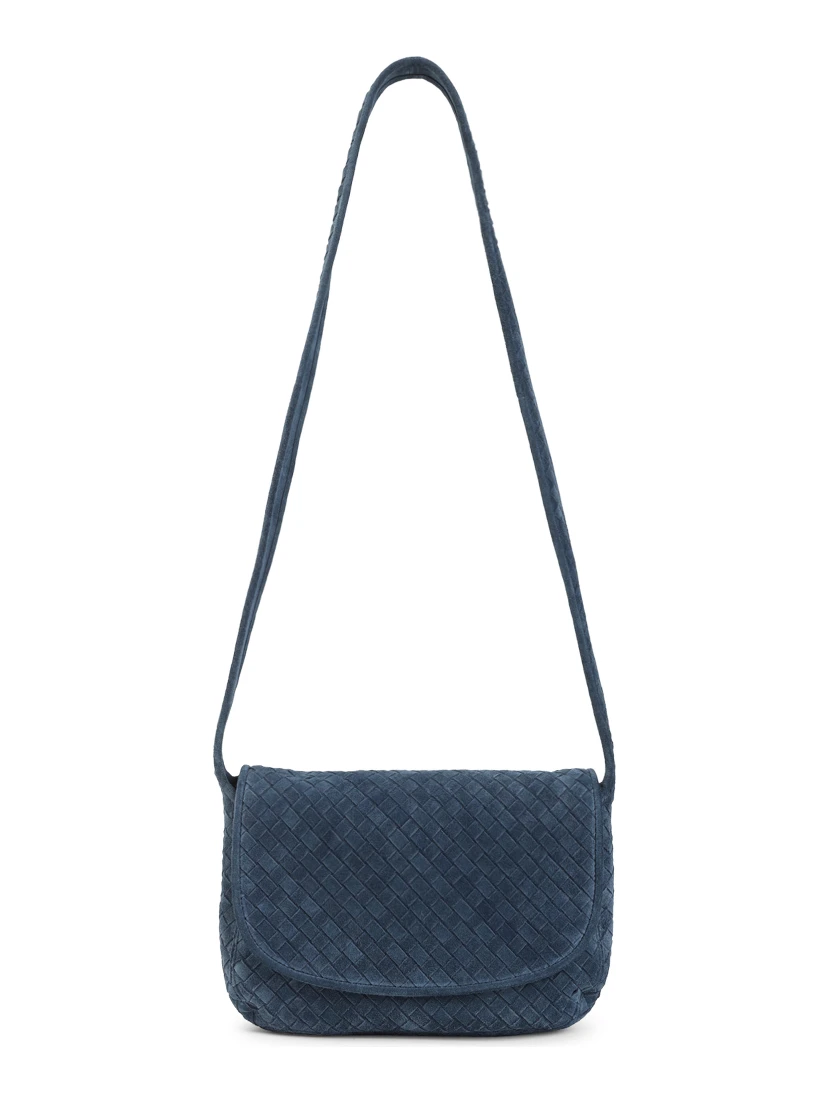 Bottega Veneta Suede Messenger Bag