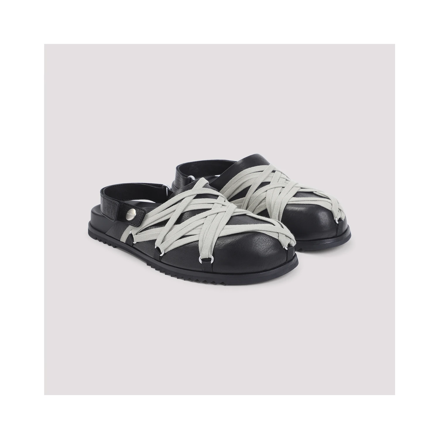 Rick Owens Megalace Granola Mules