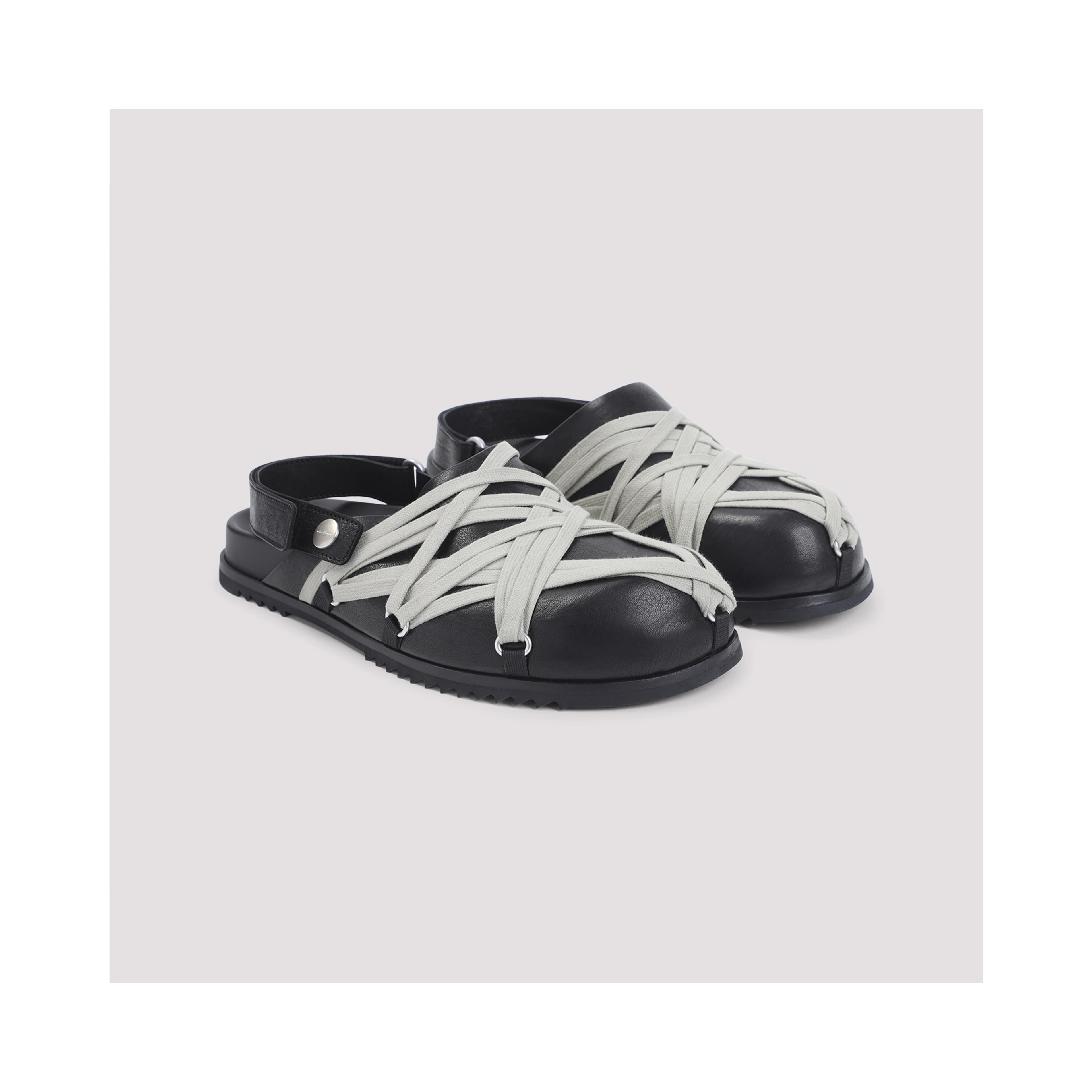 Rick Owens Megalace Granola Mules