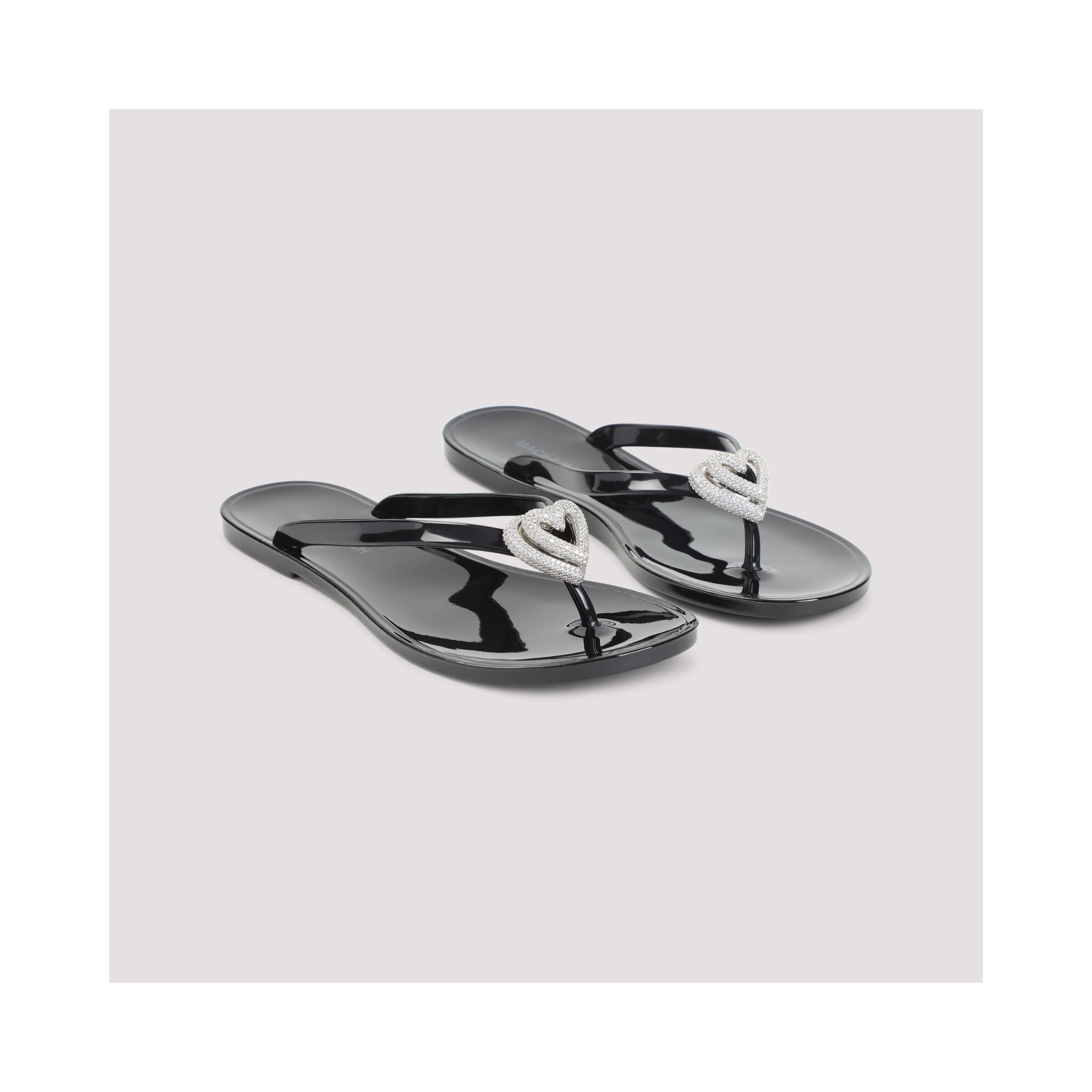 Mach & Mach Double Heart Sandals