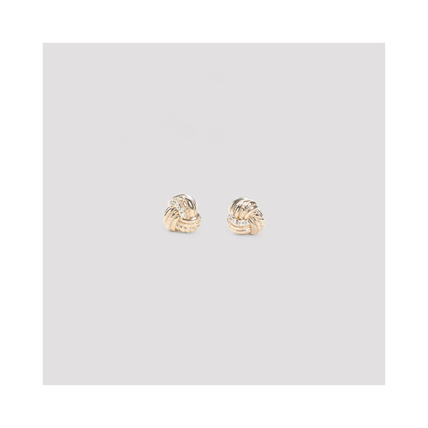 Bottega Veneta Knotted Earrings