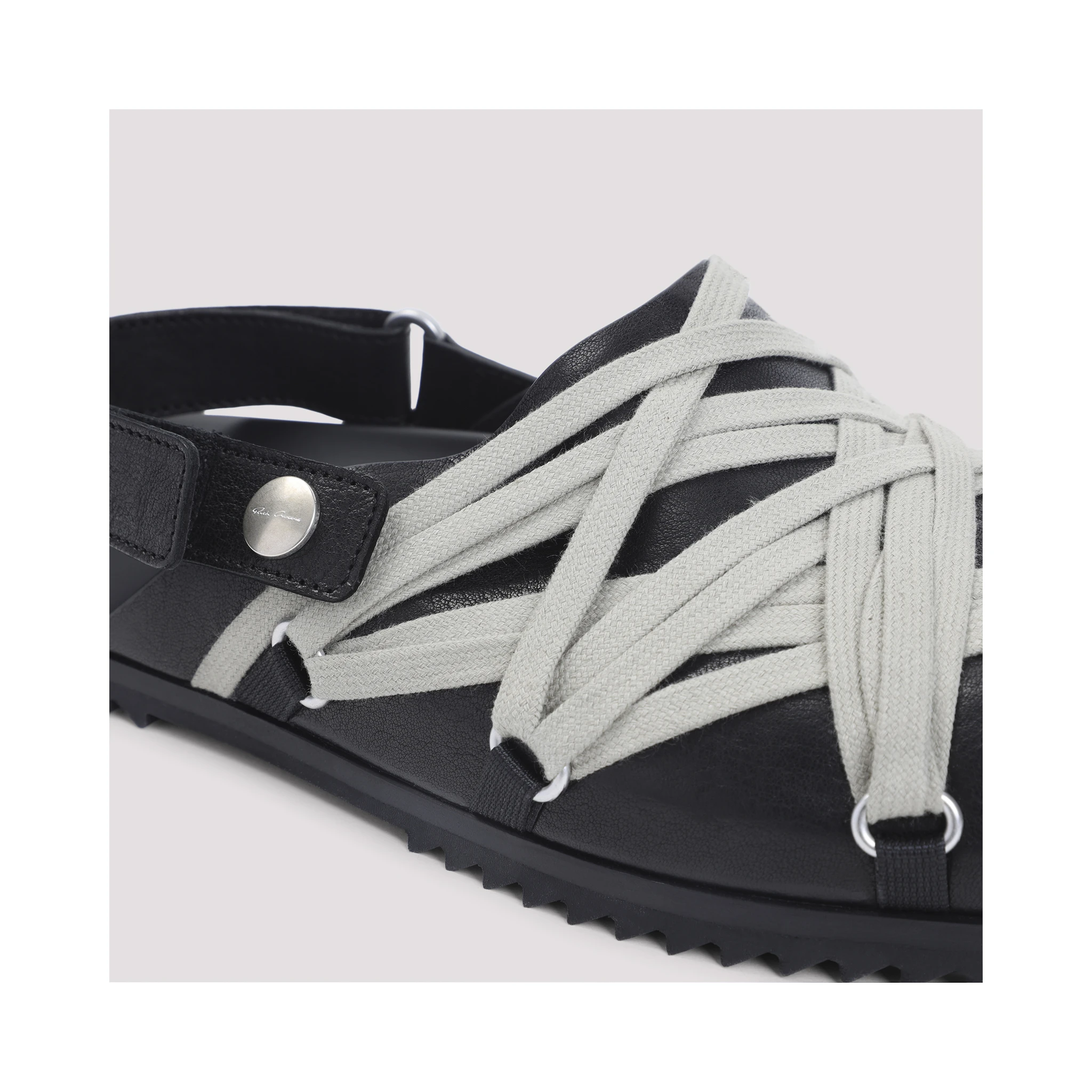 Rick Owens Megalace Granola Mules