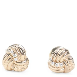 Bottega Veneta Knotted Earrings