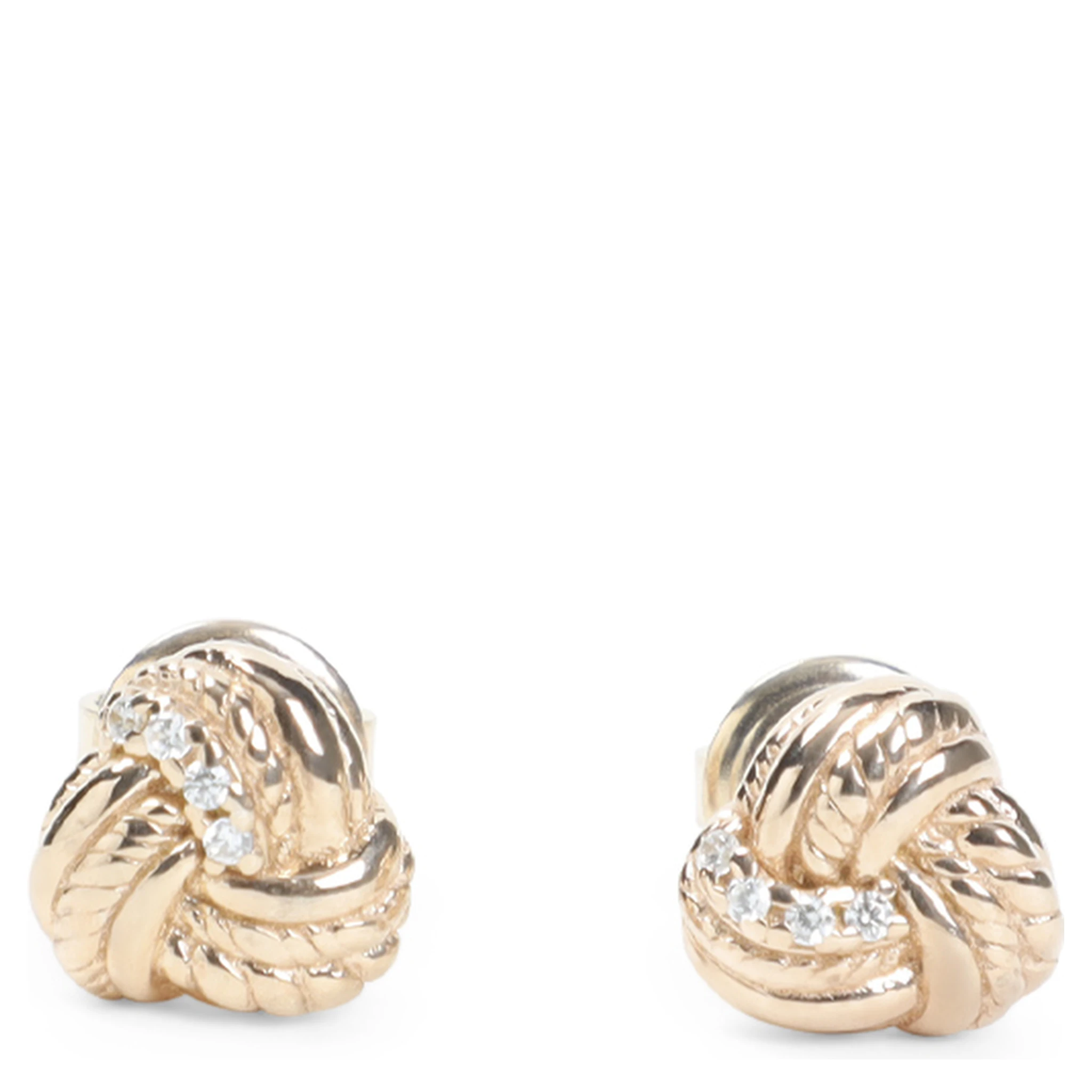 Bottega Veneta Knotted Earrings