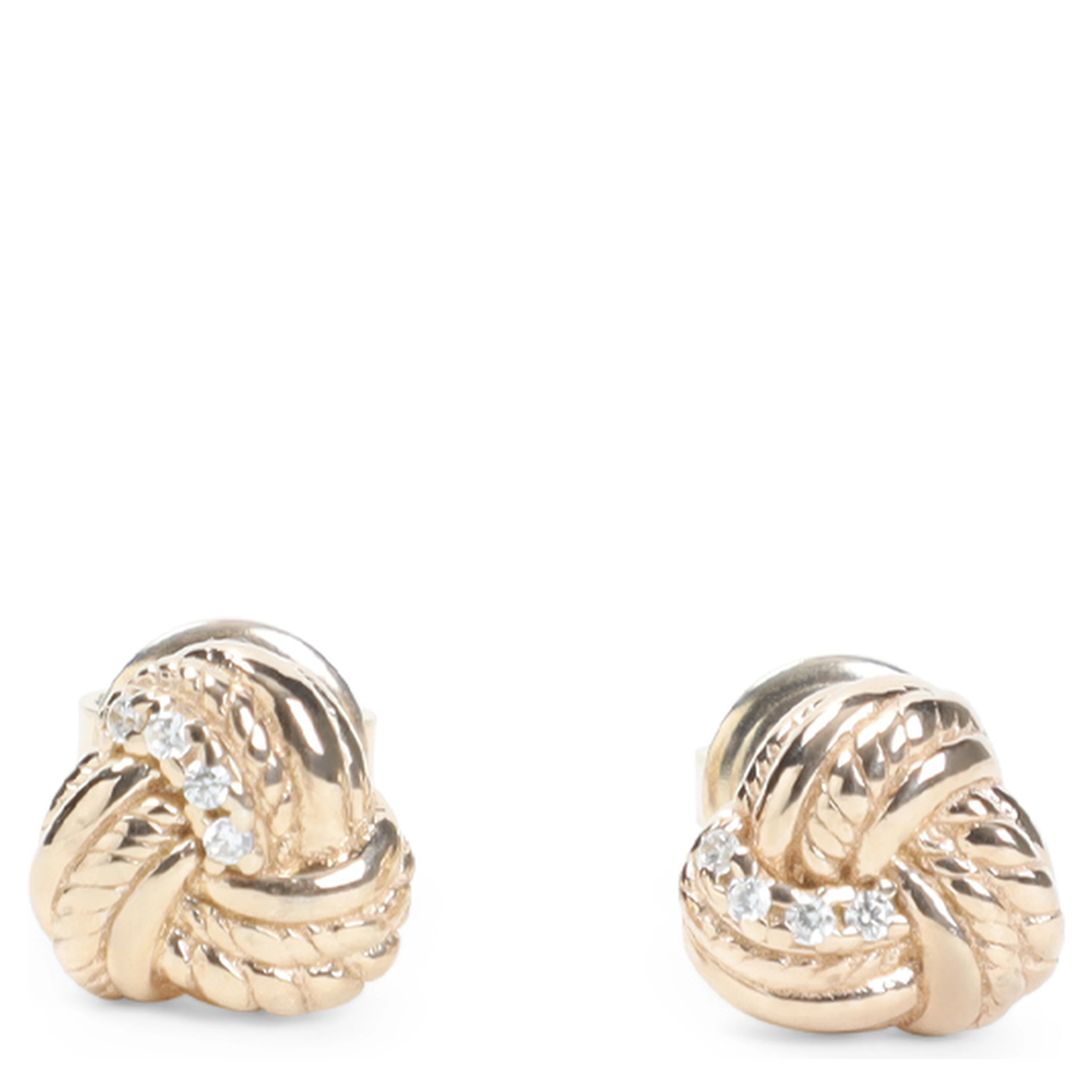 Bottega Veneta Knotted Earrings