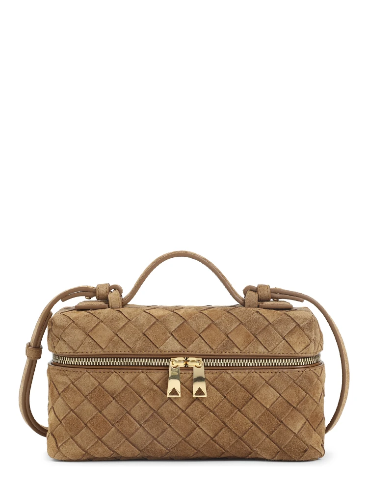 Bottega Veneta Bang Bang Suede Vanity Case Bag alternative