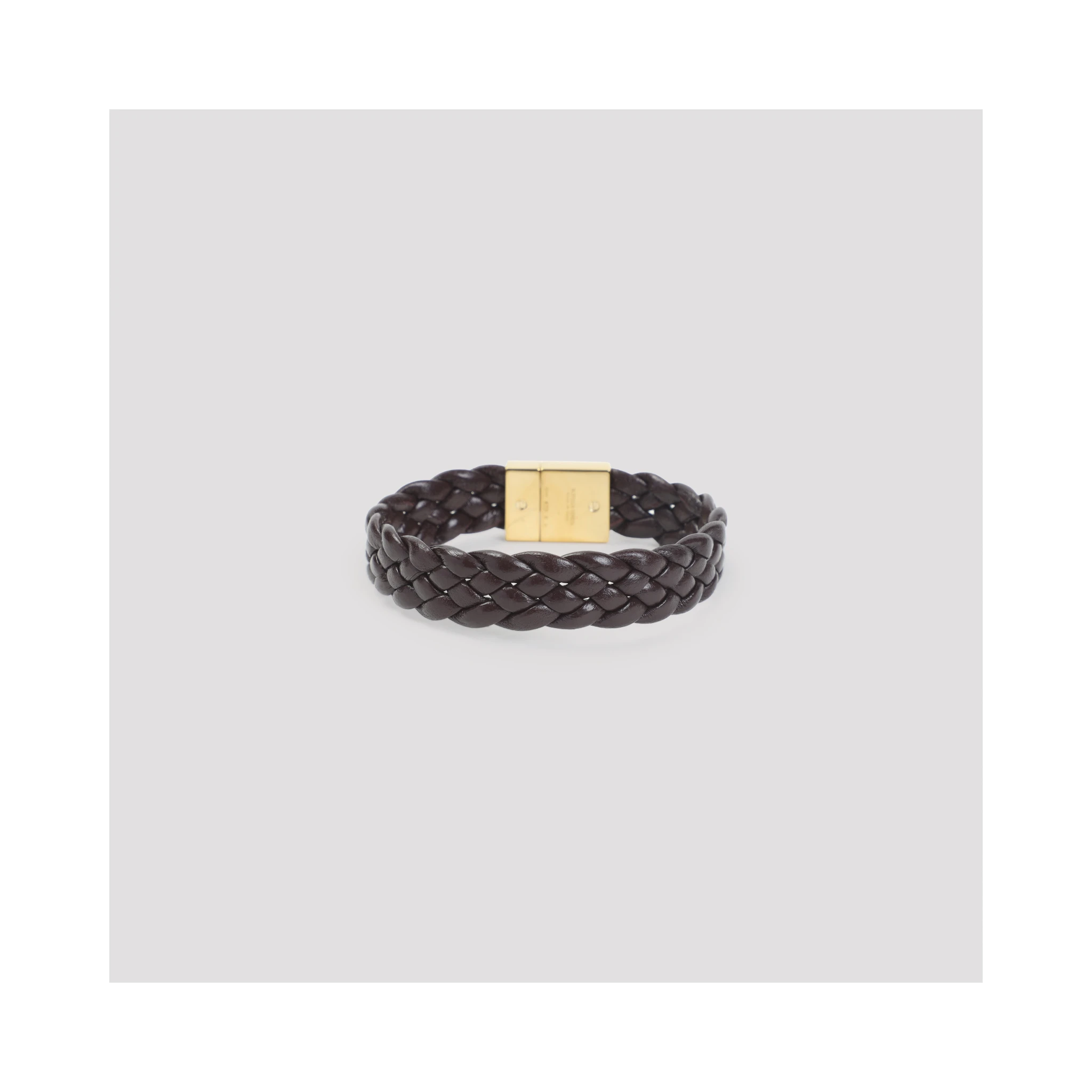 Bottega Veneta Intrecciato Leather Bracelet