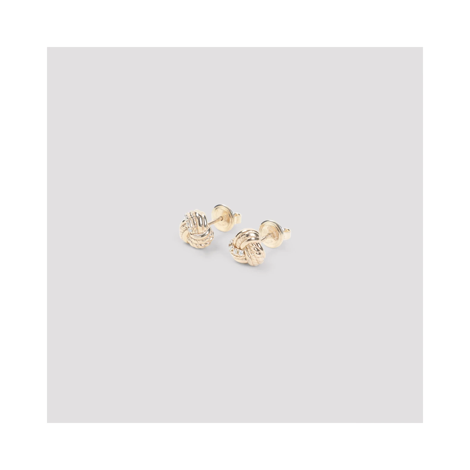 Bottega Veneta Knotted Earrings