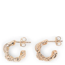 Bottega Veneta Brass Earrings