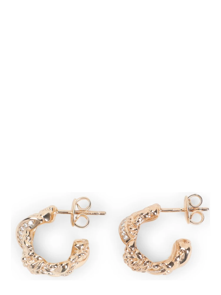 Bottega Veneta Brass Earrings alternative