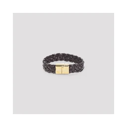 Bottega Veneta Intrecciato Leather Bracelet