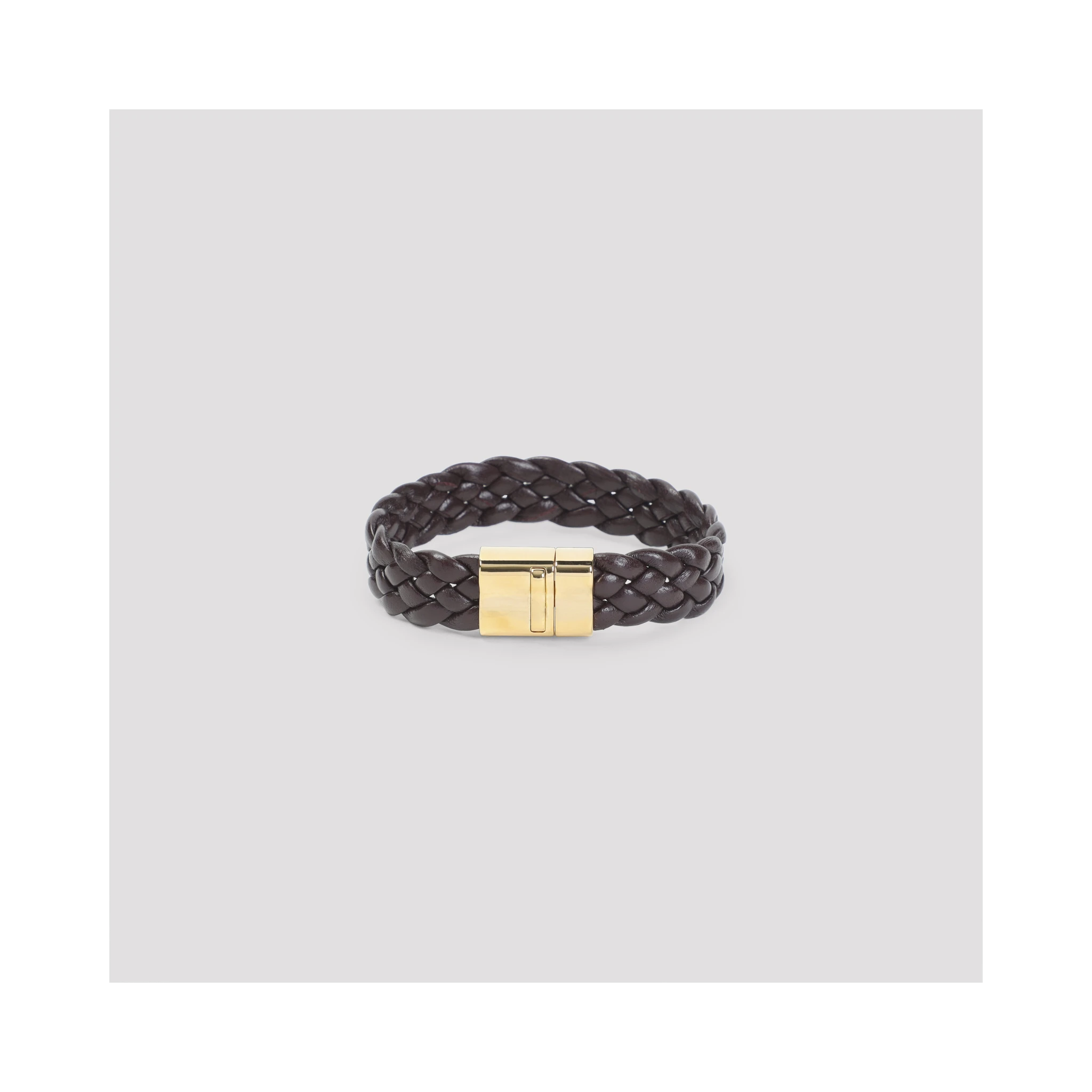 Bottega Veneta Intrecciato Leather Bracelet