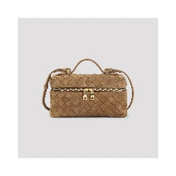 Bottega Veneta Bang Bang Suede Vanity Case Bag