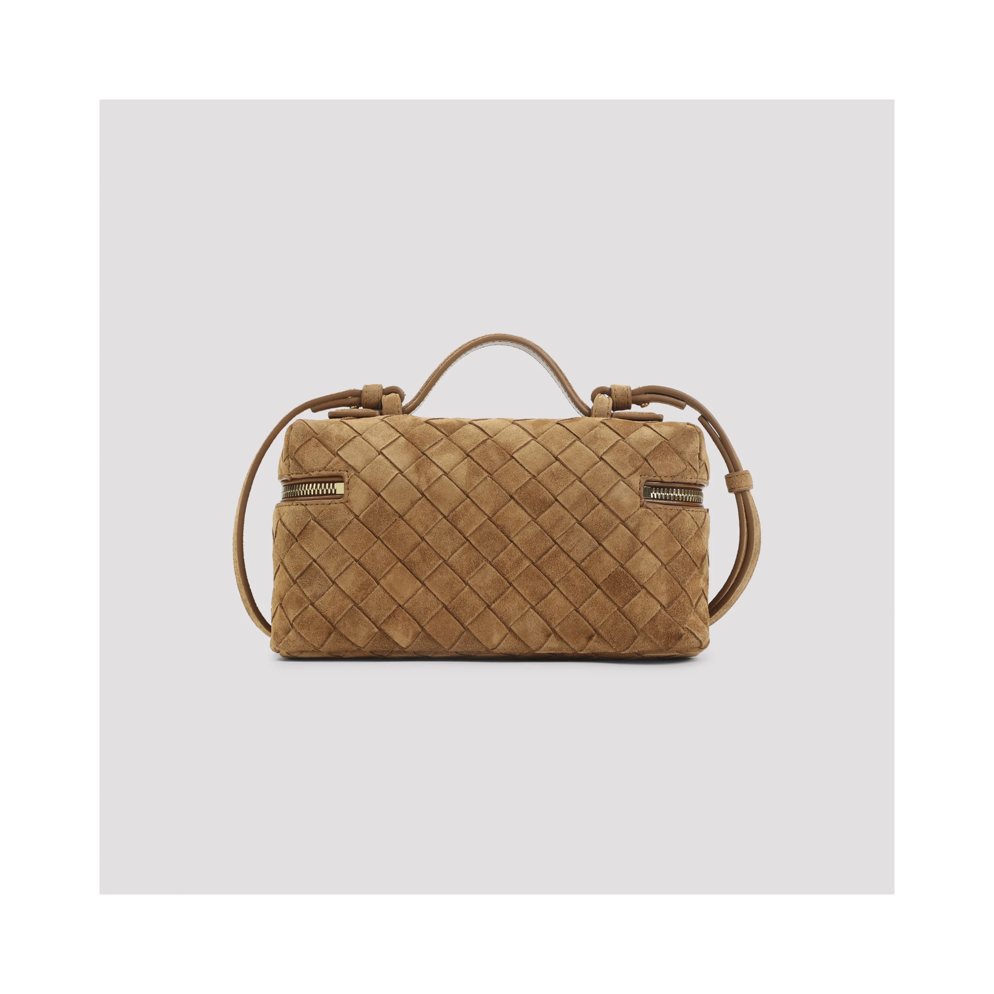 Bottega Veneta Bang Bang Suede Vanity Case Bag