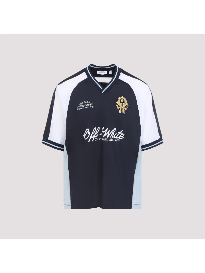 OFF White Soccer V-Neck T-shirt