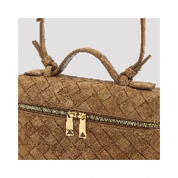 Bottega Veneta Bang Bang Suede Vanity Case Bag