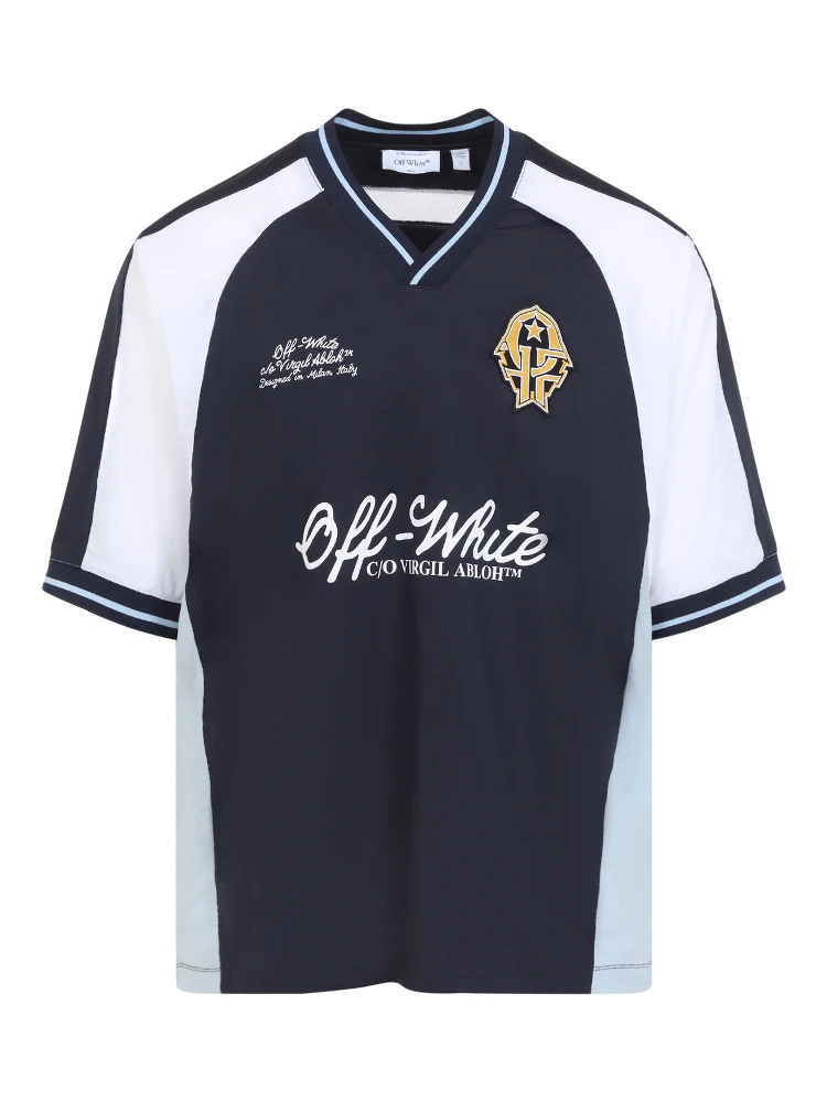 OFF White Soccer V-Neck T-shirt alternative