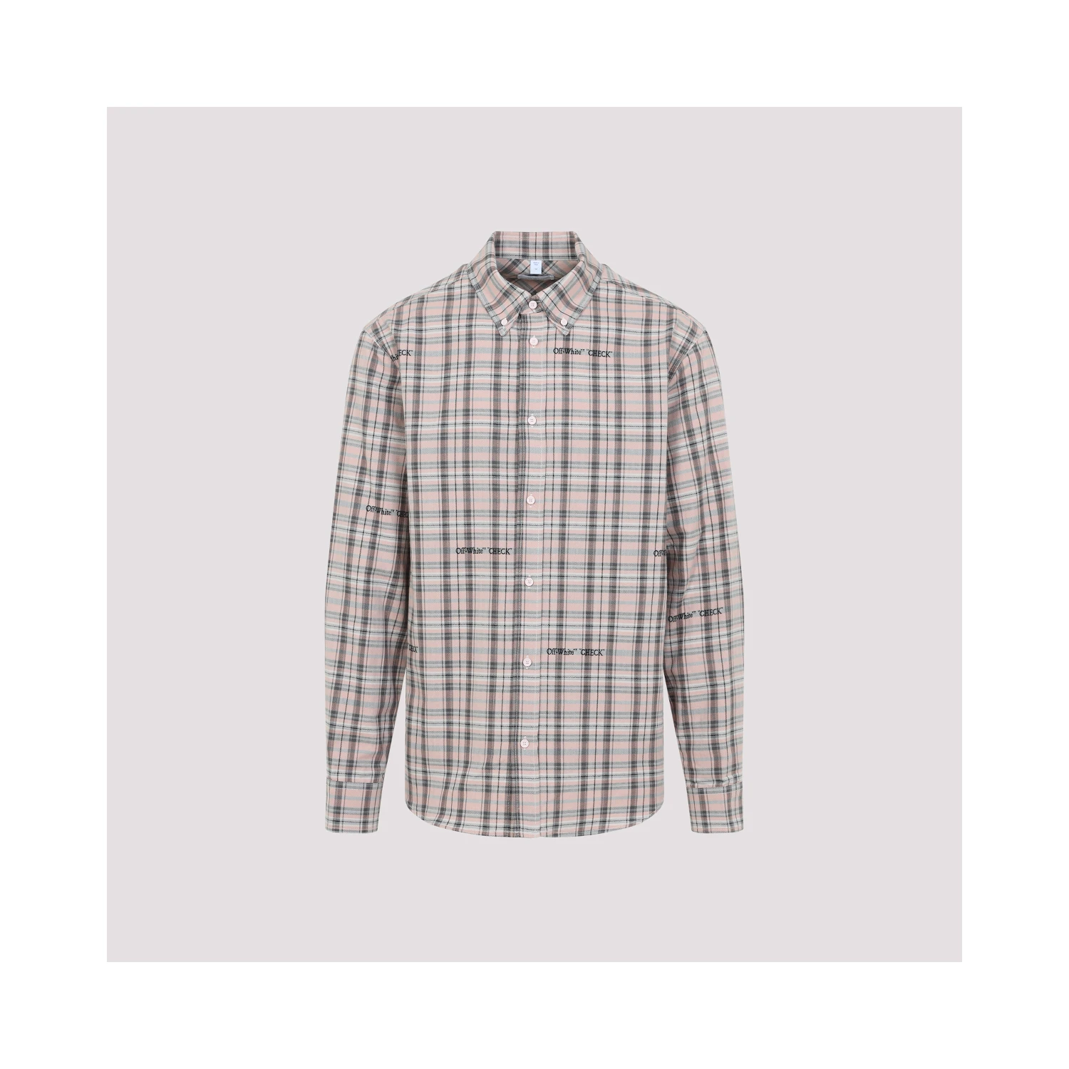 Off White Flannel Shirt