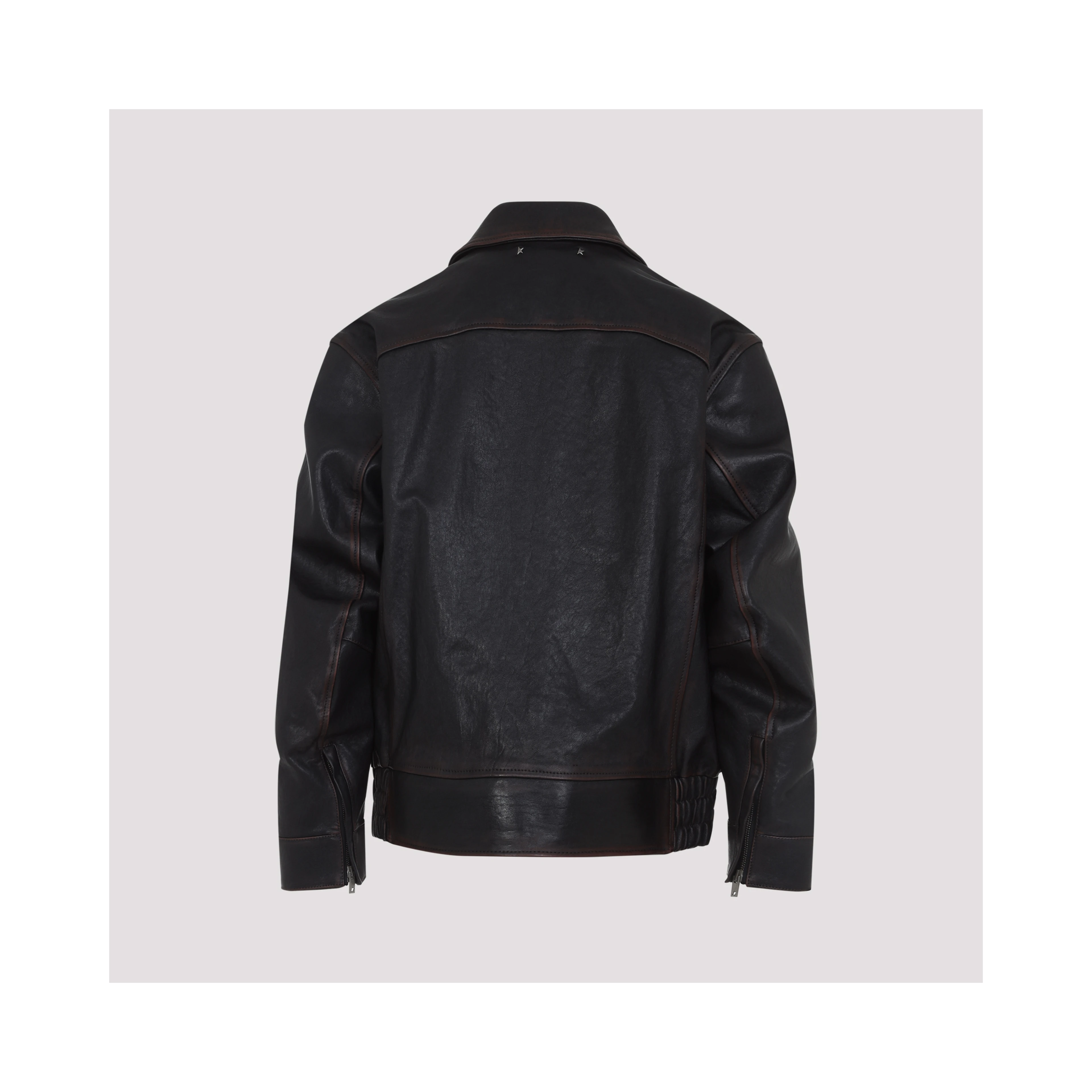 Golden Goose Prince Nappa Leather Bomber Jacket