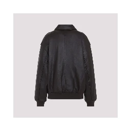 The Frankie Shop Viper Leather Jacket