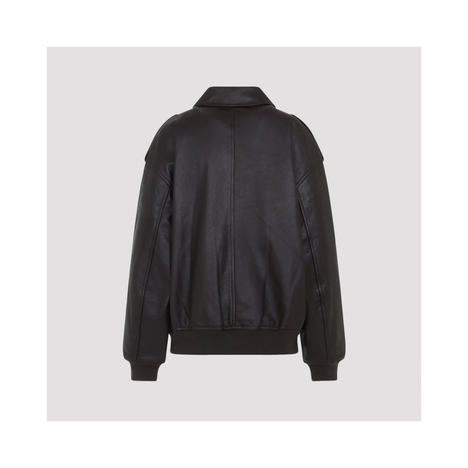 The Frankie Shop Viper Leather Jacket