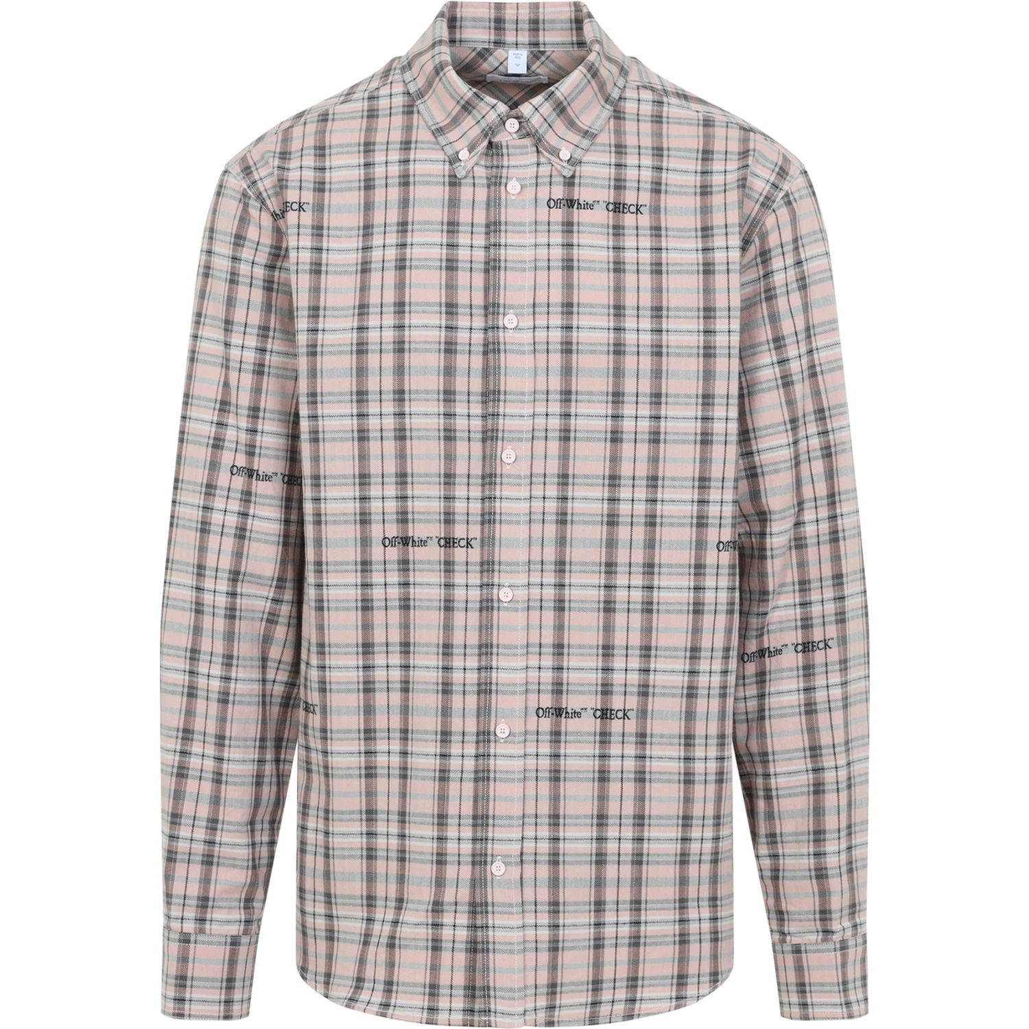 Off White Flannel Shirt