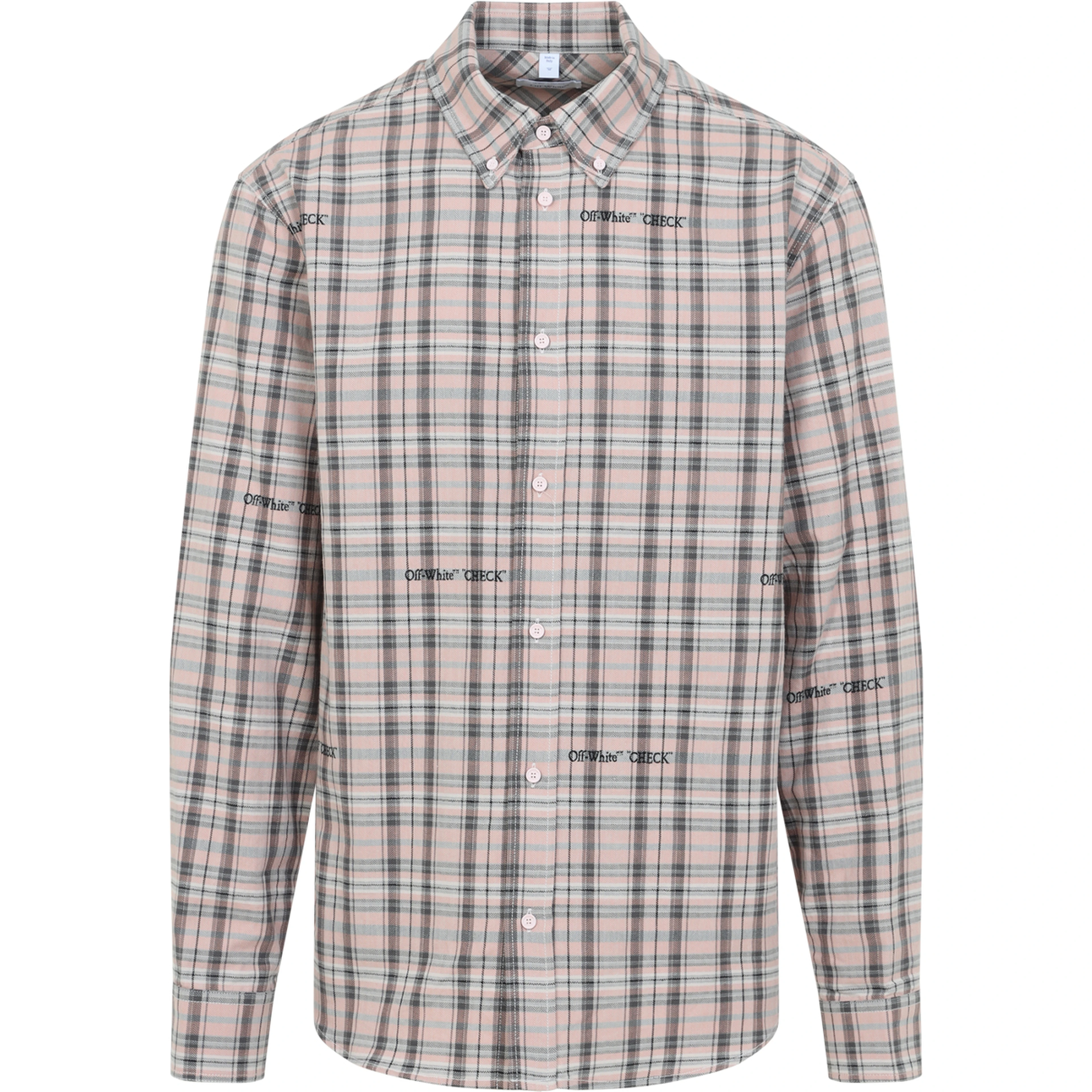 Off White Flannel Shirt