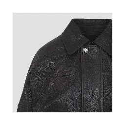 Golden Goose Flower Embroidery Jacket