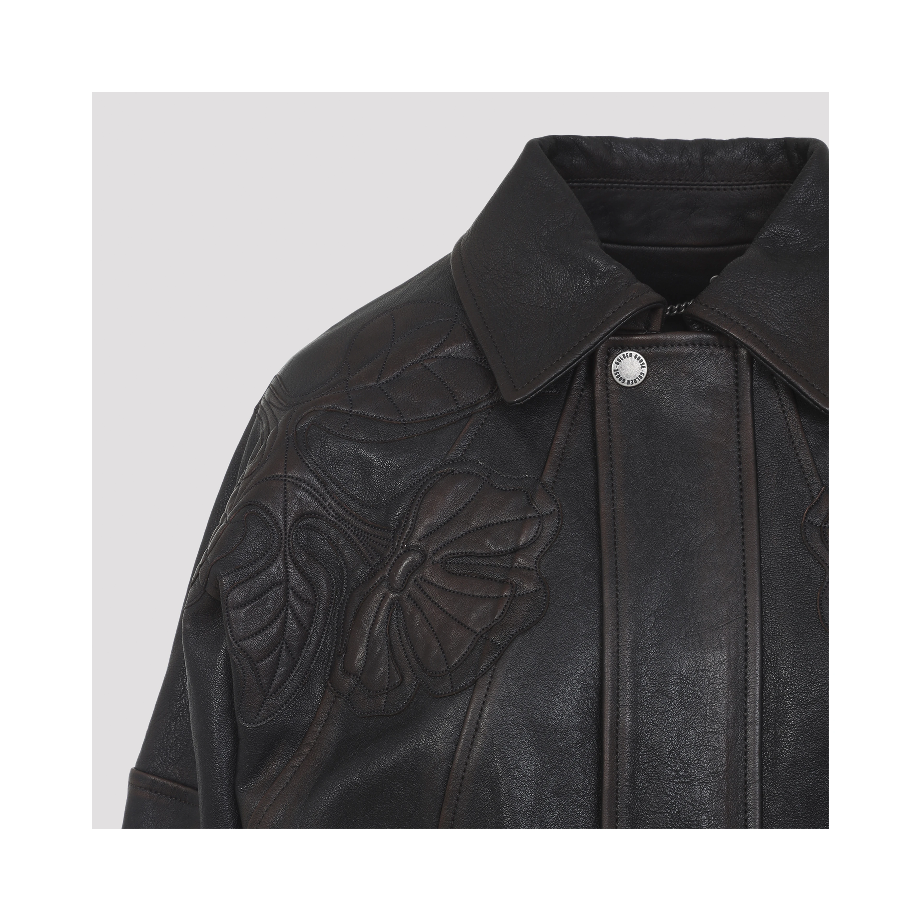 Golden Goose Flower Embroidery Jacket