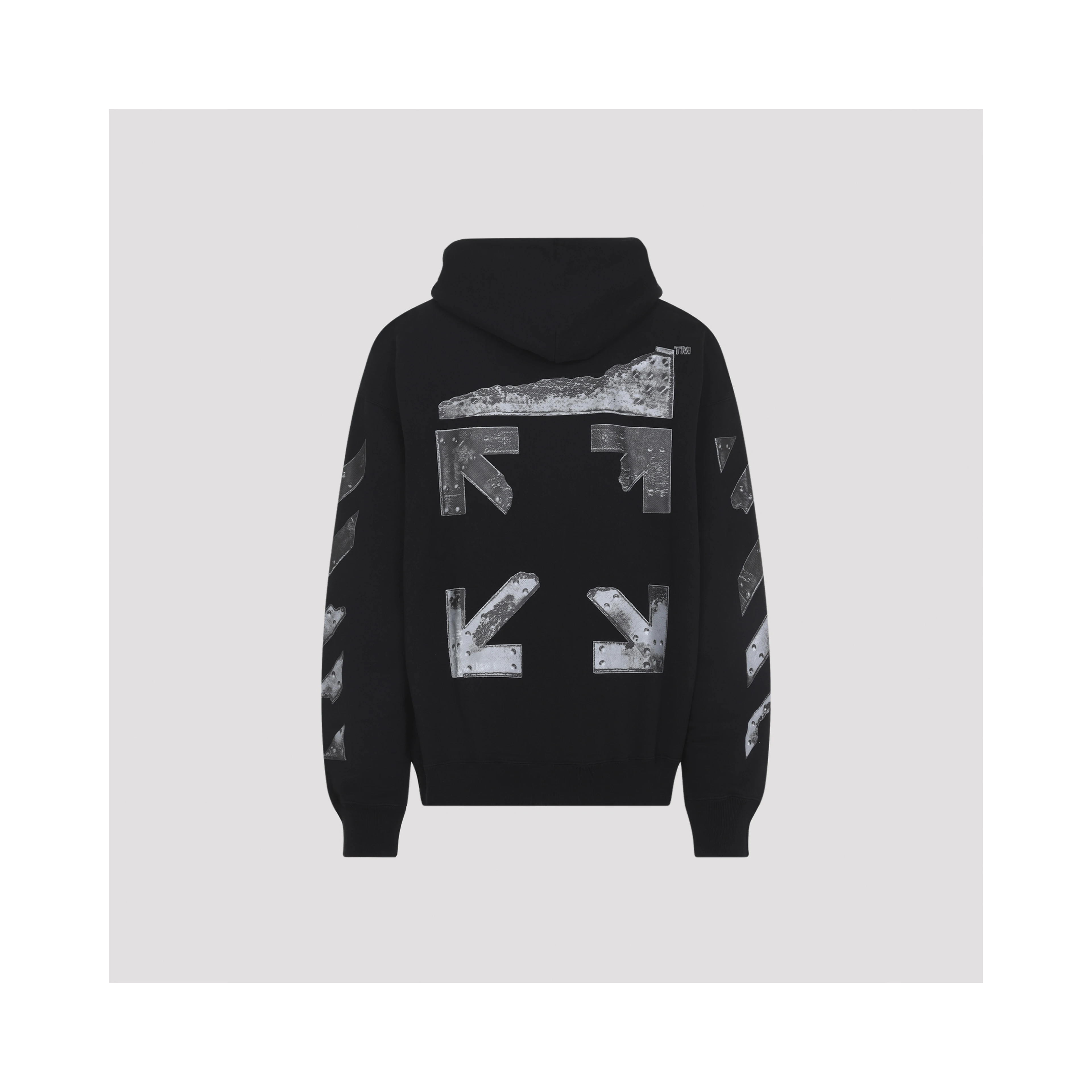 Off White Metal Arrow Skate Hoodie