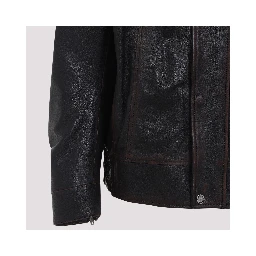 Golden Goose Prince Nappa Leather Bomber Jacket