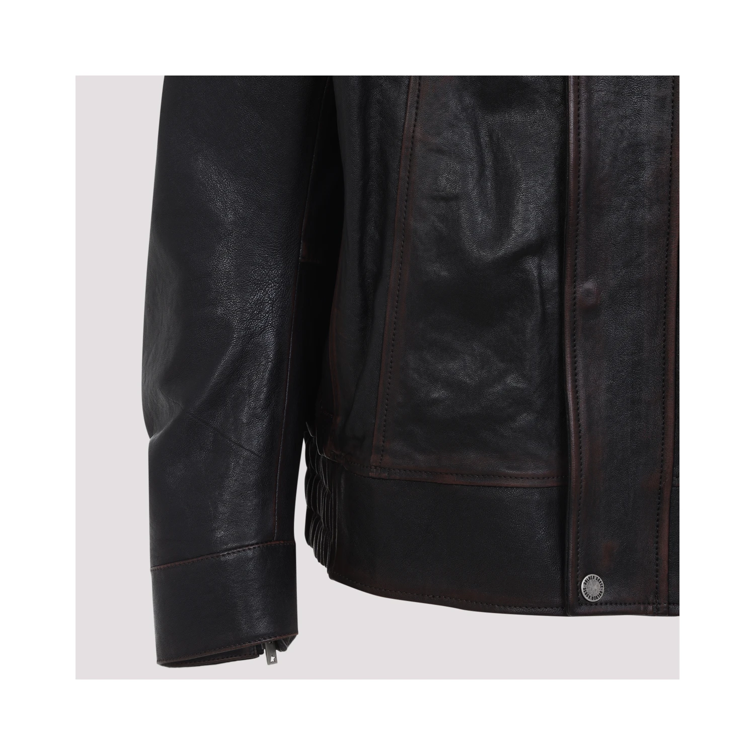 Golden Goose Prince Nappa Leather Bomber Jacket