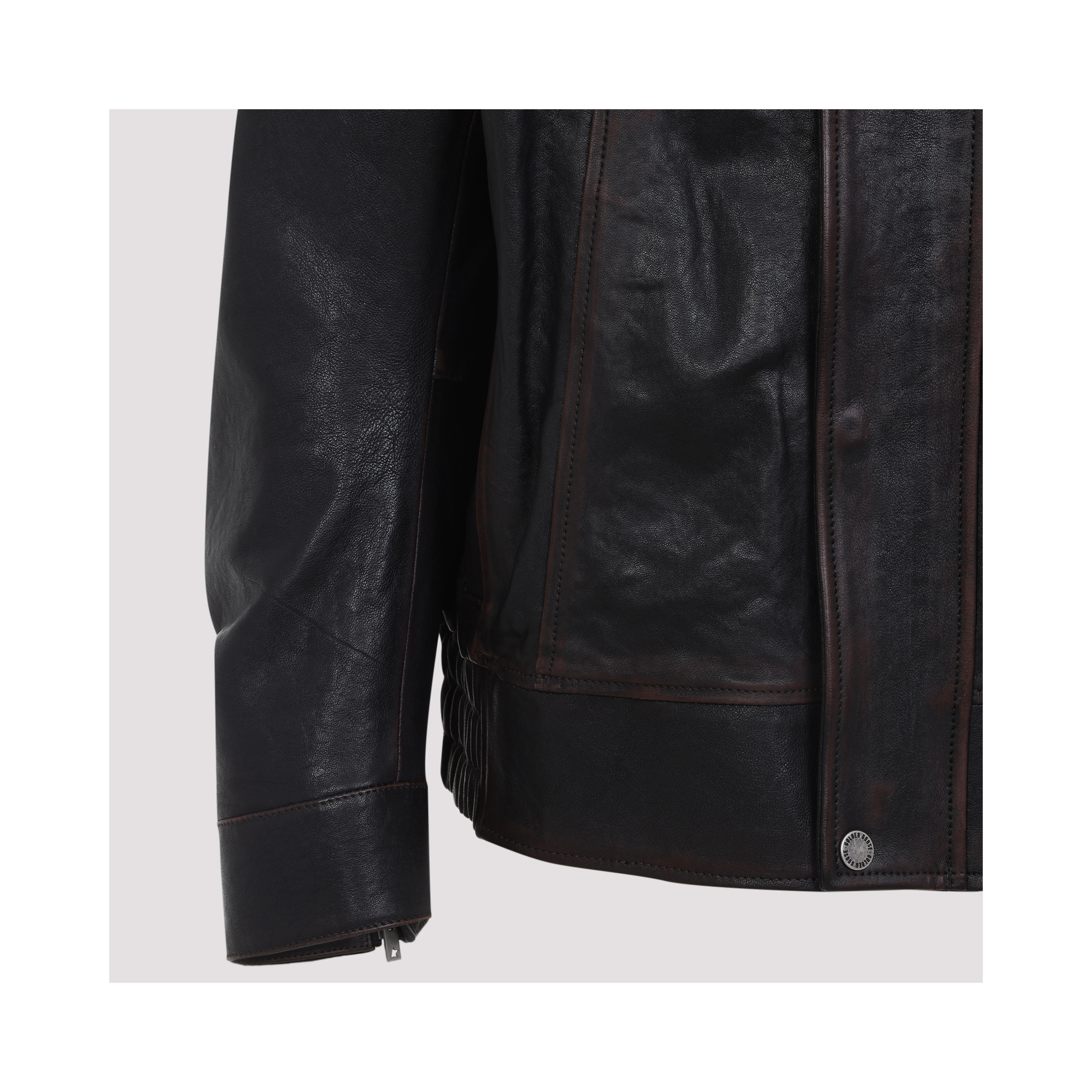 Golden Goose Prince Nappa Leather Bomber Jacket