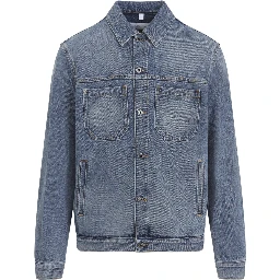 Off White Hal Arrow Skate Denim Jacket