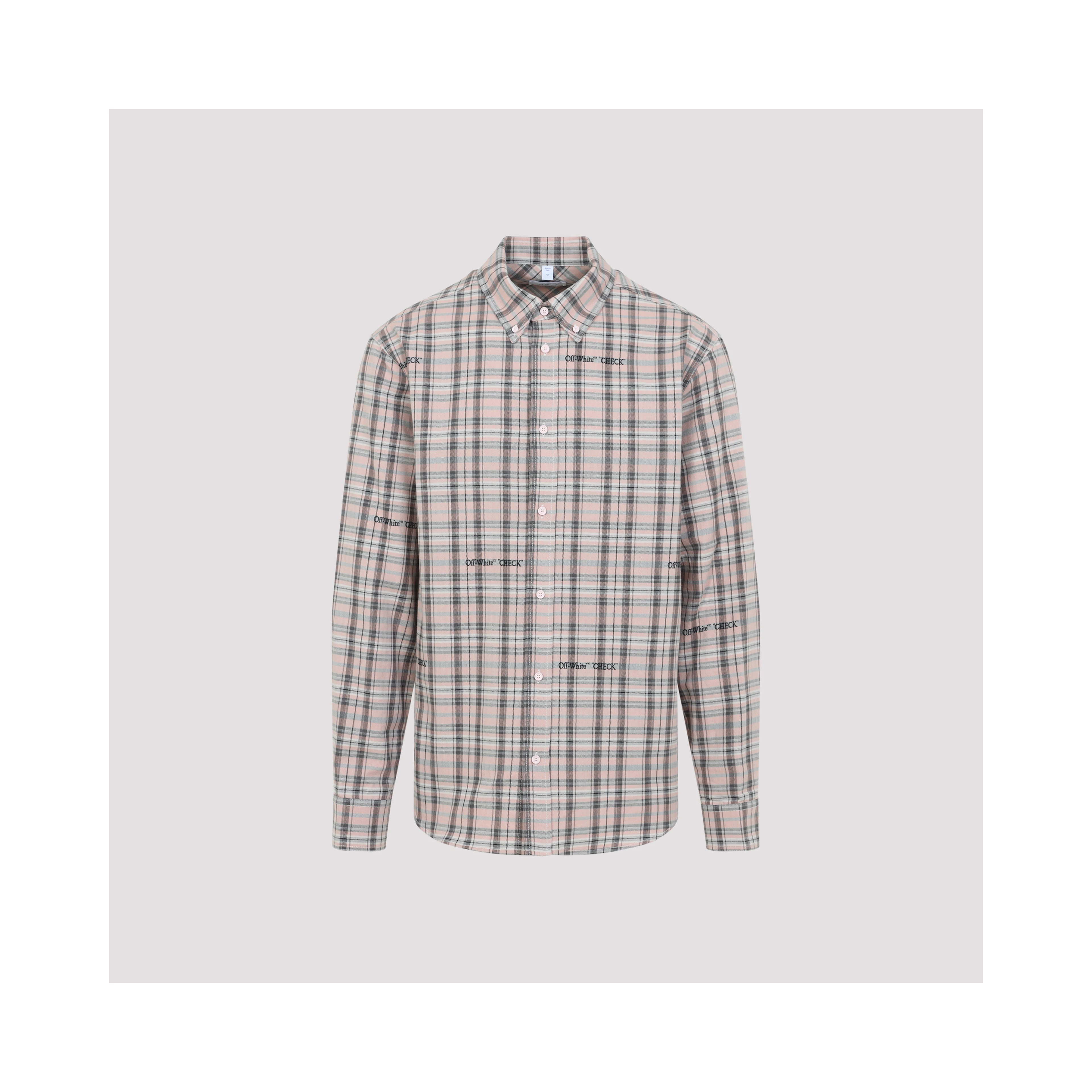 Off White Flannel Shirt