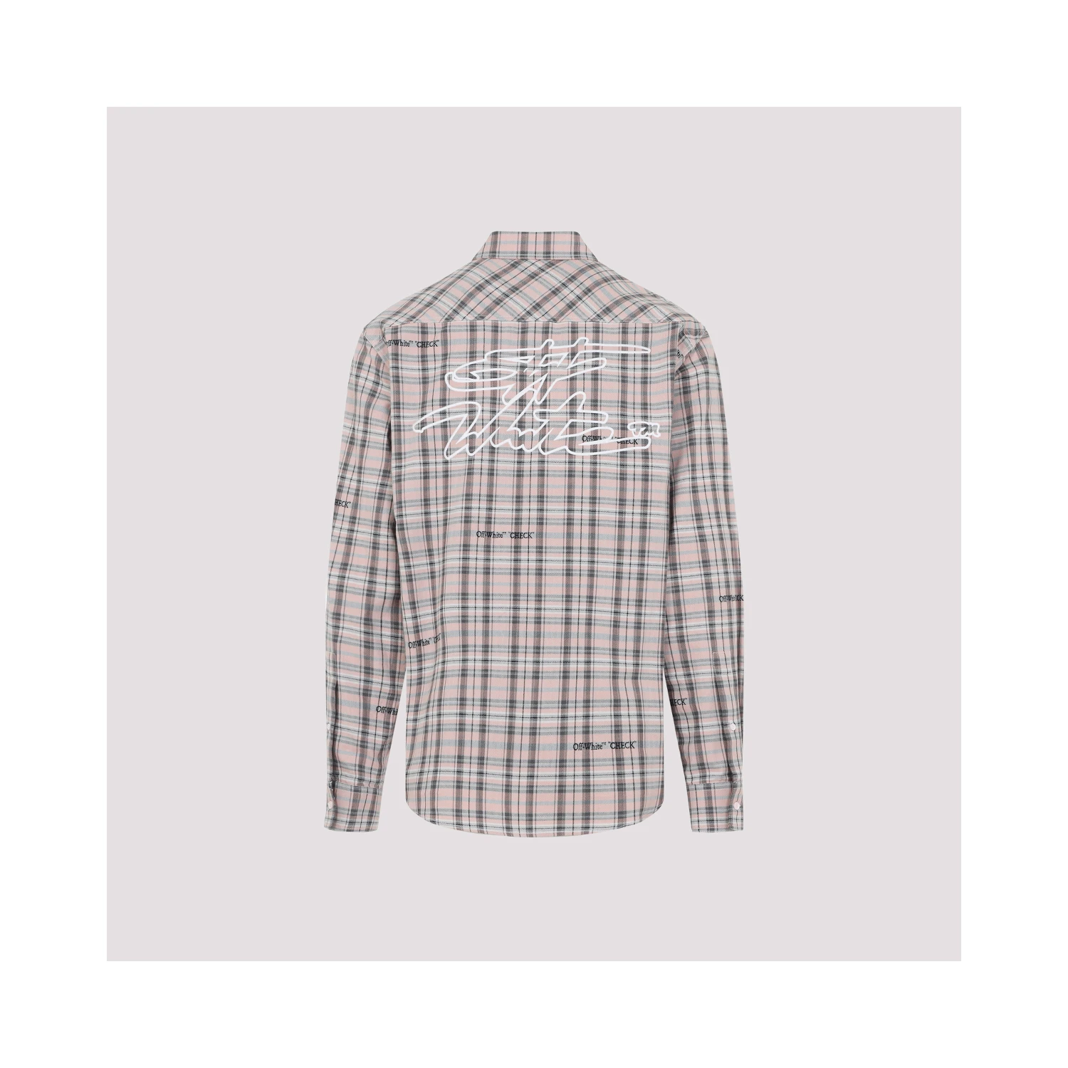 Off White Flannel Shirt