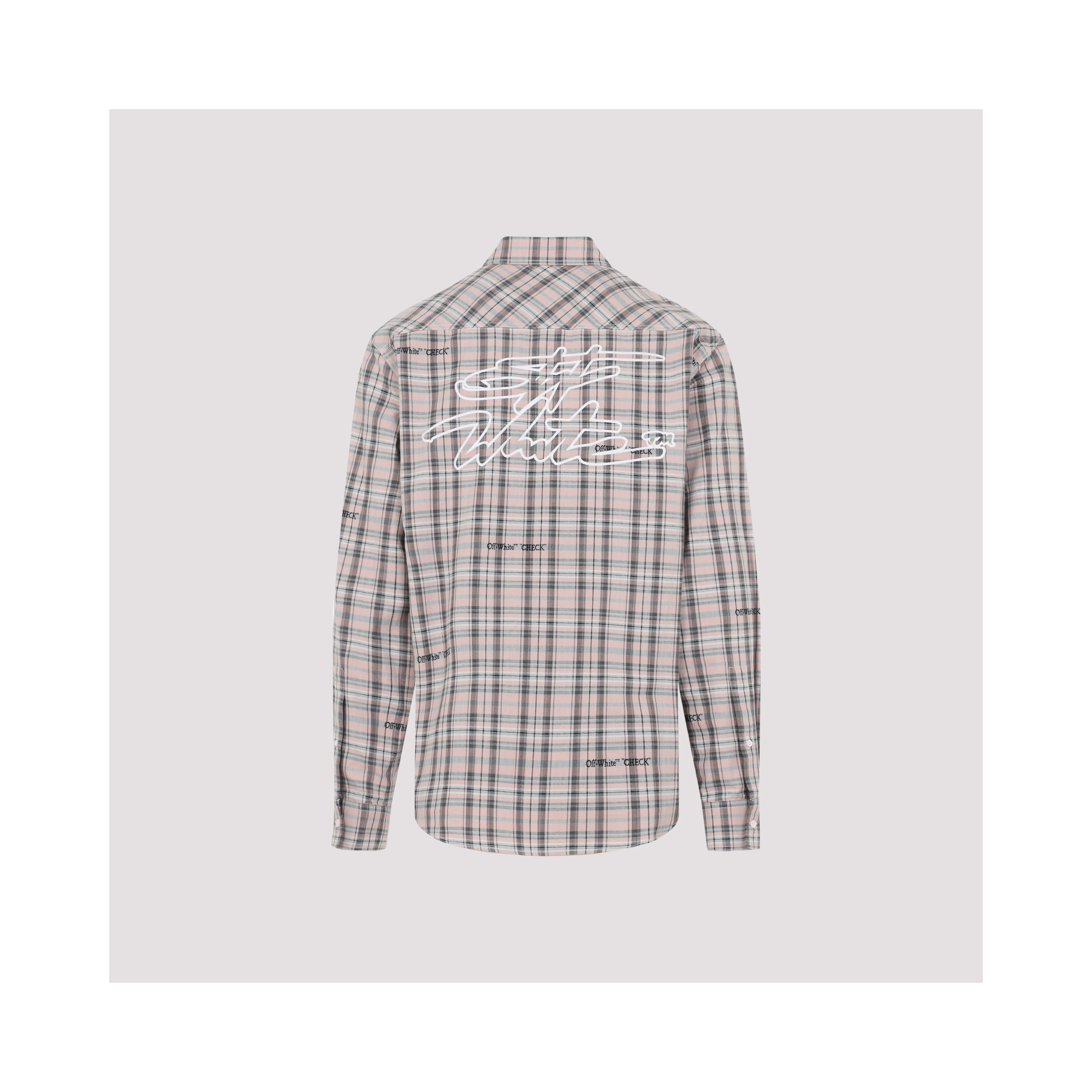 Off White Flannel Shirt