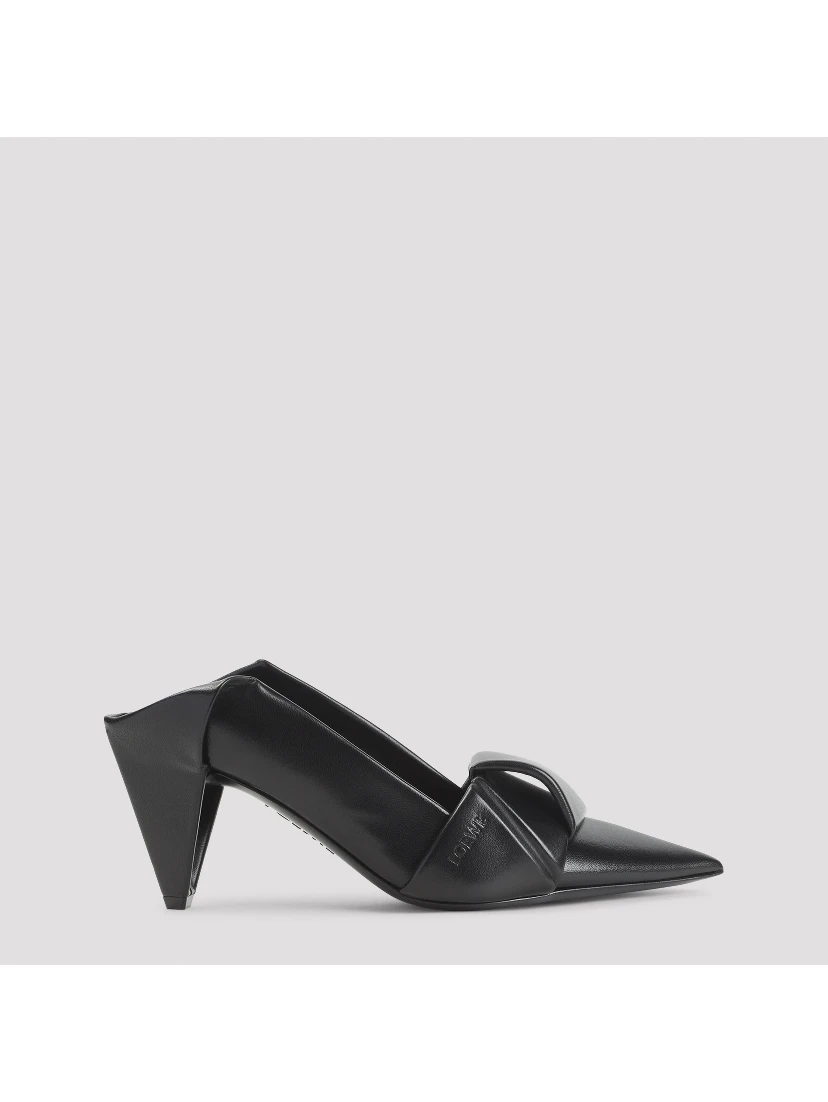 Loewe Origami Flap Back Pumps