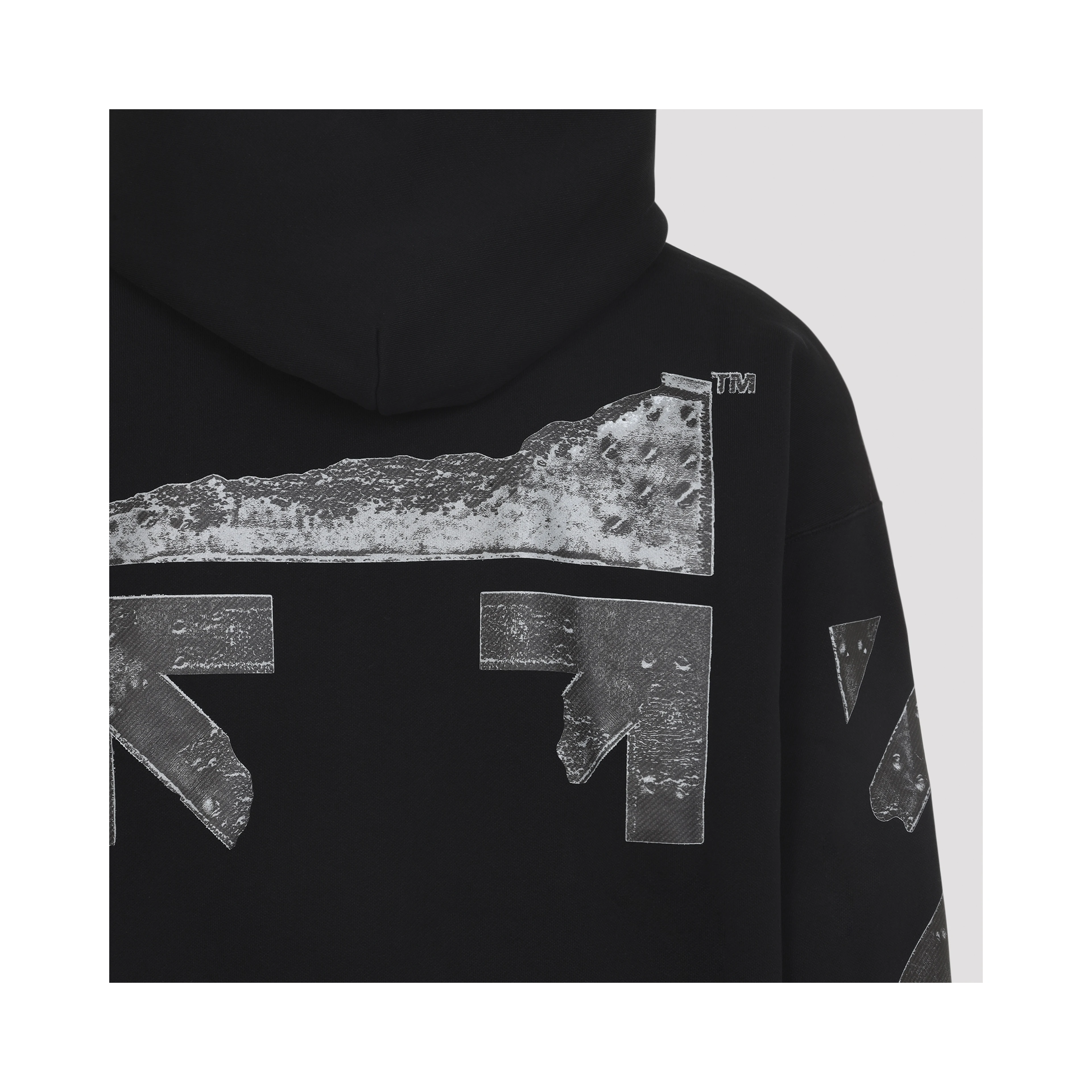 Off White Metal Arrow Skate Hoodie