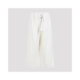 Loewe Cropped Belted Trousers