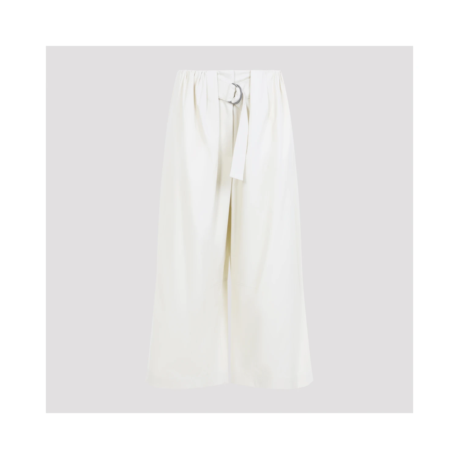 Loewe Cropped Belted Trousers