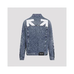Off White Hal Arrow Skate Denim Jacket
