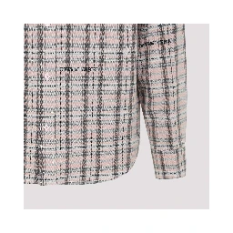 Off White Flannel Shirt