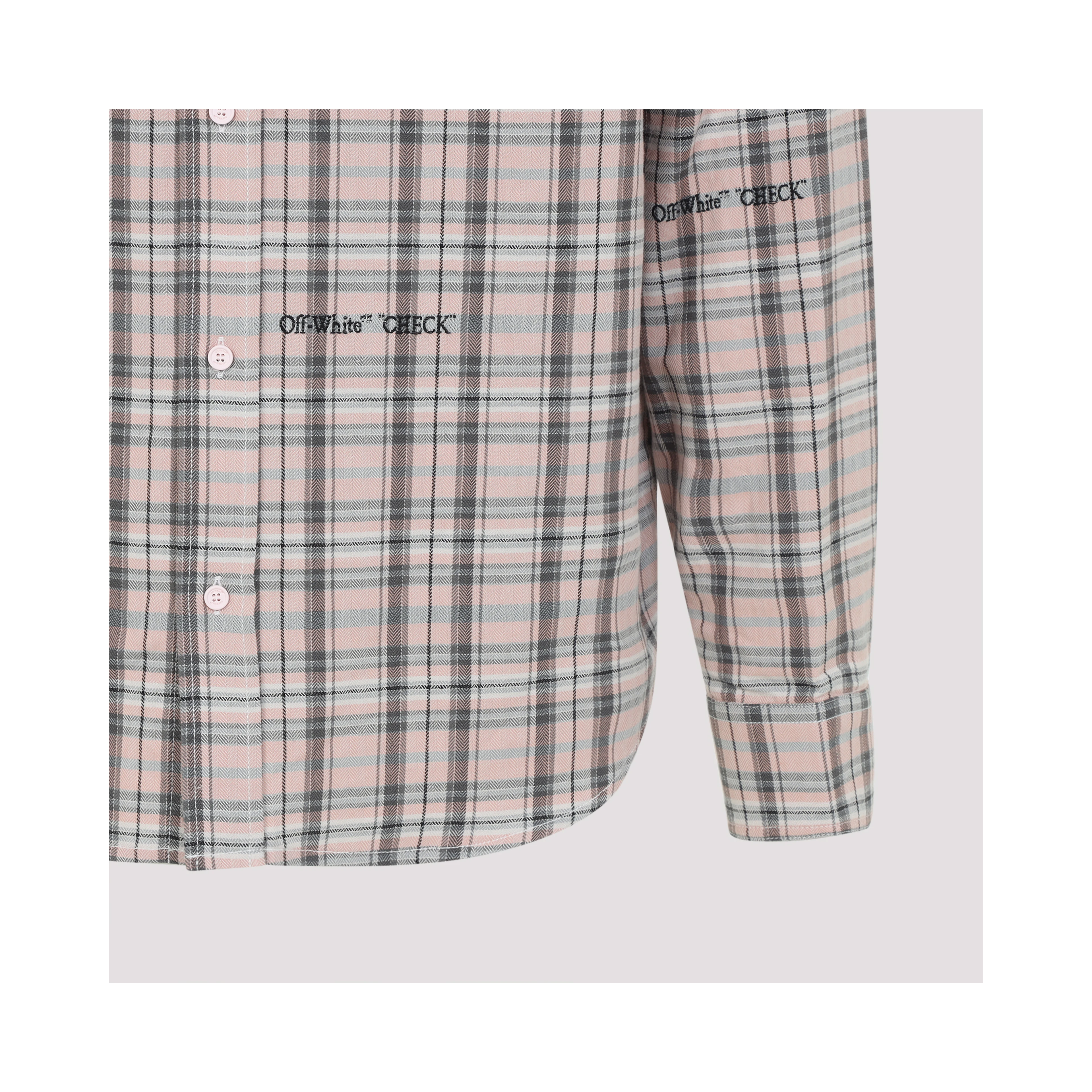 Off White Flannel Shirt