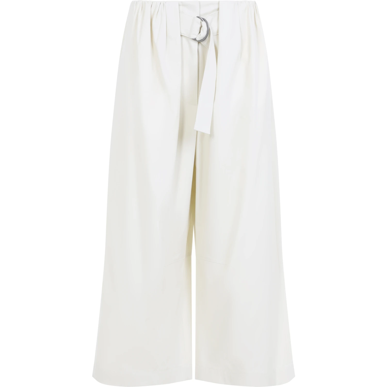 Loewe Cropped Belted Trousers