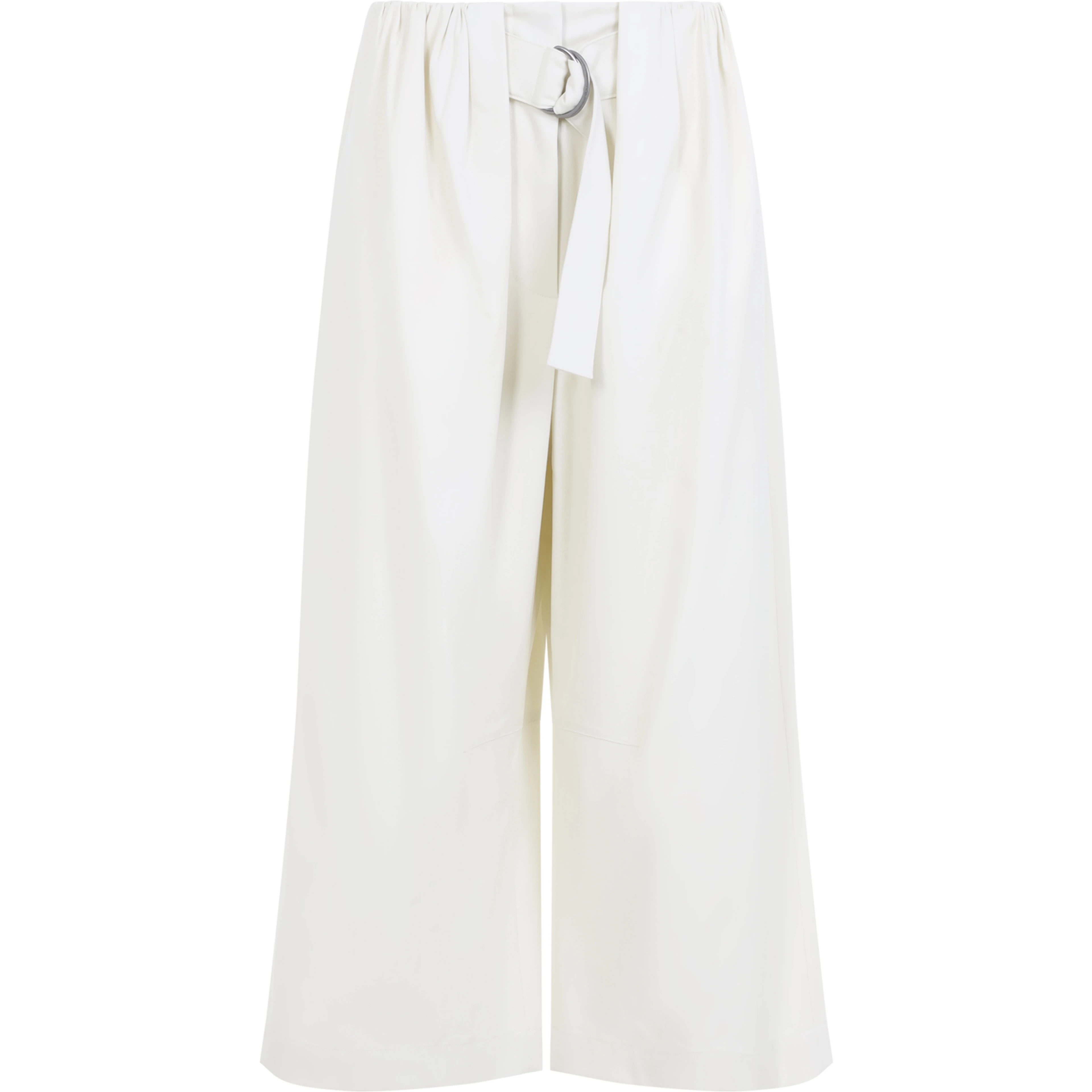 Loewe Cropped Belted Trousers